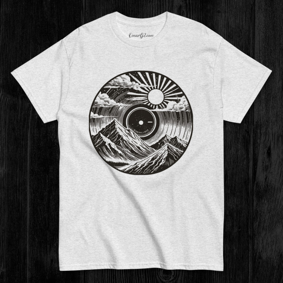 Vintage Vinyl Record TShirt Unisex Classic Vinyl Tee | Free Shipping - Image 3
